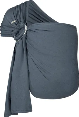 Produktbild von HOPPEDIZ Babytragetuch Ring-Sling ultraleicht Hamburg stone