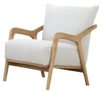 Produktbild von Sessel im modernen Design mit Holzrahmen für Wohnzimmer