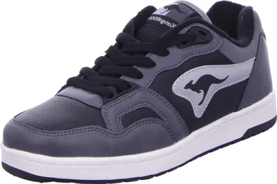 Produktbild von KangaROOS Damen Sneakers 22195-38, 22195-39, 22195-40, 22195-42, 22887-36, 22887-37, 22887-39, 22887-40, 23508-36, 23508-37, 23508-38, 23508-39, 23508-40, 23508-41, 23509-36, 23509-37, 23509-38, 23509-39, 23509-40, 23509-41 KGR-80018 grau/schwarz 36
