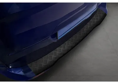 Image de Protection de seuil de chargement, modèle 2/40220, pour l'arrière, compatible avec le FORD Tourneo Courier