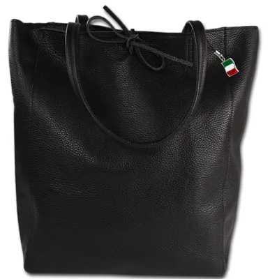 Produktbild von Florence Leder schwarz Tasche Shopper Damen D3OTM107S