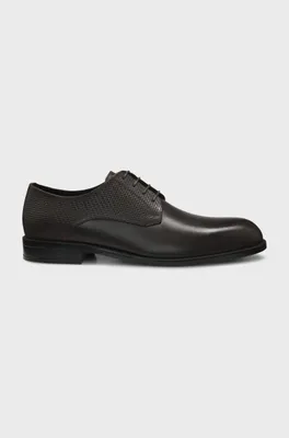 Produktbild von Boss Herren Derbyschuhe Schwarz 50541716-001 Grösse 40