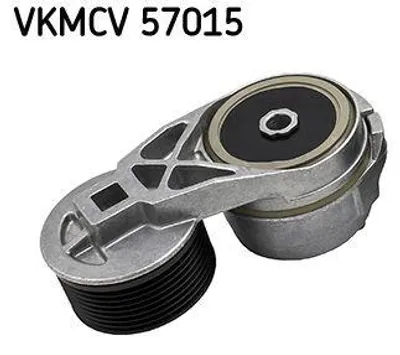 Image de Rouleau tendeur SKF VKMCV 57015 pour courroie trapézoïdale crantée, destiné au SCANIA CITYWIDE et au DAF CF