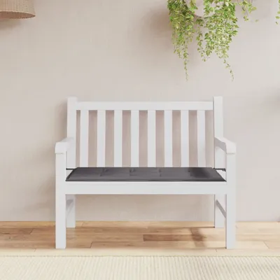 Productafbeelding van Living Store tuinbankkussen, antraciet, 120x50x3 cm, Oxford-stof