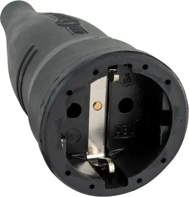 Immagine prodotto di Connettore Schuko ABL in gomma femmina 240 V