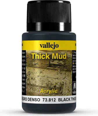 Obrázok produktu pre Vallejo 73.812, Čierna, Akrylová farba, 40 ml, 1 kusov
