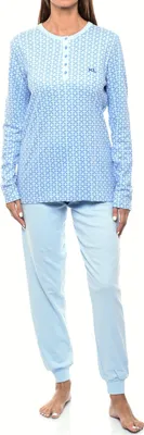 Immagine prodotto di Pigiama da donna in cotone a maniche lunghe Kisses&Love KLP1