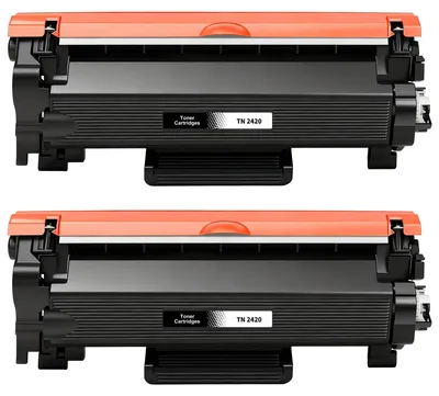 Zdjęcie produktu dla Toner TN2420 do drukarek Brother - czarny - 2 sztuki