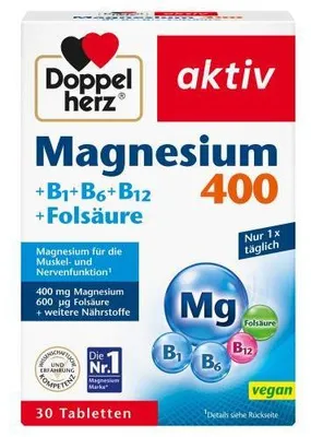 Produktbild von Doppelherz Magnesium 400 mg Tabletten 30 St