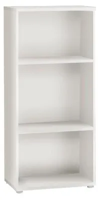 Produktbild von Forte Regal Büroregal 54-111 in weiß Tempra 54x34x111 cm
