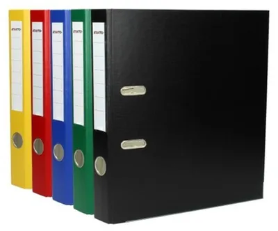 Produktbild von Herlitz Ordner A4/80mm Grau