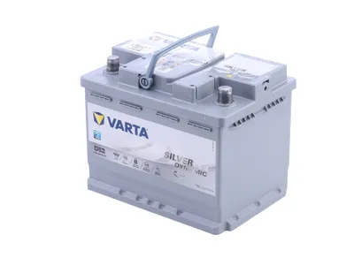 Produktbild von VARTA SILVER Dynamic D52 Starterbatterie 12V 60Ah 680A/EN B13 L2 für Auto LKW Motorrad Batterie