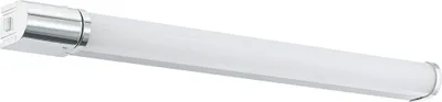 Produktbild von EGLO LED Wandlampe Tragacete 1, Spiegelleuchte mit Steckdose, Wandleuchte aus Aluminium und Kunststoff, Badezimmer Lampe, Feuchtraumleuchte, IP 44