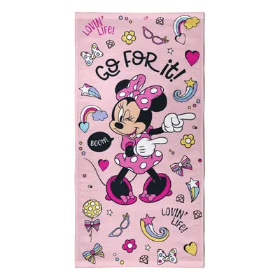 Obrázek produktu pro Disney Minnie Mouse Sprchová osuška Plážová osuška Ručník 70 x 140 cm