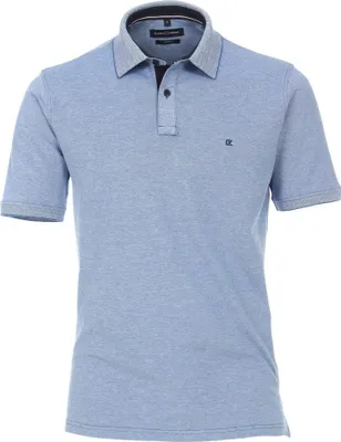 Produktbild von CASAMODA Herren Poloshirt Kurzarm Regular Stretch Piqué Hellblau S