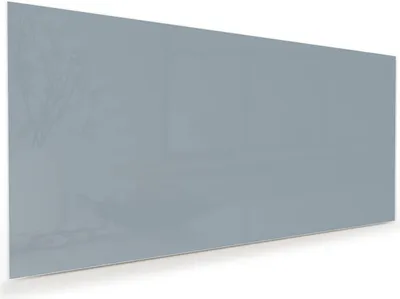 Produktbild von Glasbild 120x60cm in XXL für Wohnzimmer, Schlafzimmer Motiv Grauer Hintergrund II