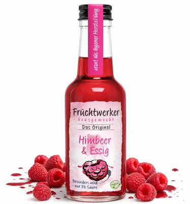 Produktbild von Fruchtwerker Himbeer & Essig 250ml