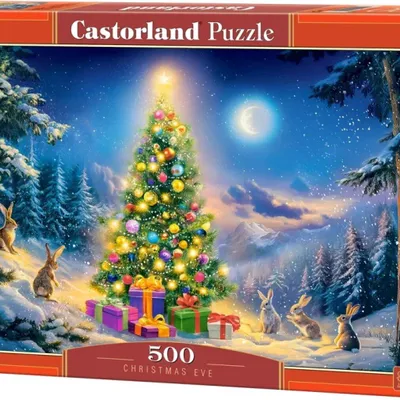 Productafbeelding van Puzzel 500 stukjes - Kerstthema - Castorland