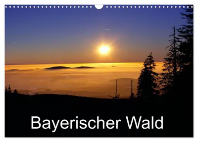Produktbild von Bayerischer Wald (Wandkalender 2027 DIN A3 quer), CALVENDO Monatskalender