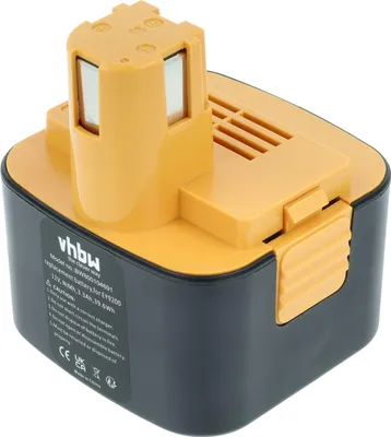 Produktbild von vhbw Akku kompatibel mit Panasonic EY6107, EY6405, EY6407, EY6407NQKW, EY6405FQKW, EY6406, EY6406FQKW, EY6406NQKW Werkzeug (3300 mAh, NiMH, 12 V)