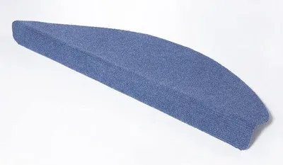 Produktbild von Schmutzfangmatten für den Innenbereich – selbstklebend – 15 Stück – blau – 23 x 65 cm