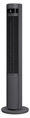 Produktbild von Duux Elevate – Leiser Turmventilator mit Ionisator – 26 Geschwindigkeiten & Intelligenter Schlafmodus – Grau