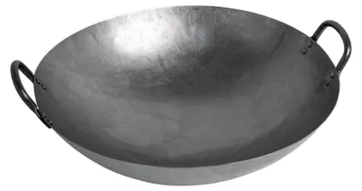 Immagine prodotto di Wok con fondo arrotondato e 2 maniglie