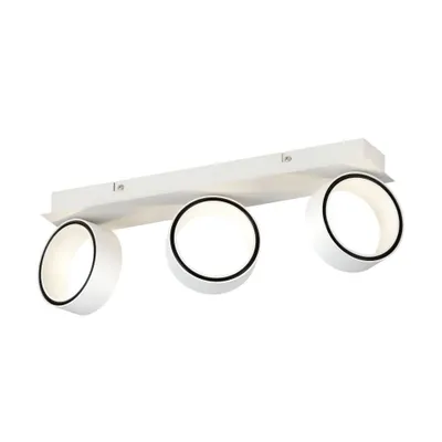 Produktbild von EGLO ALBARIZA, 3 Glühbirne(n), LED, 3000 K, 650 lm, IP20, Chrom, Weiß