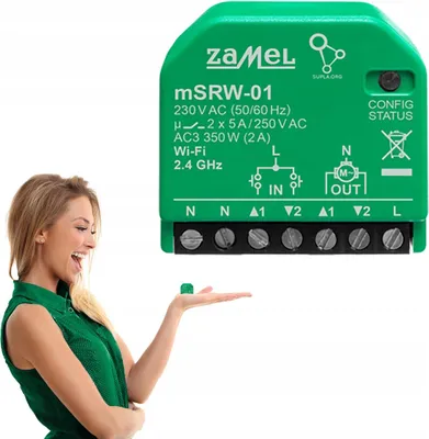 Immagine prodotto di Comando WLAN per tapparelle mSRW-01 da incasso Smart Home
