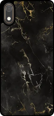 Obrázok produktu pre Smartphonica Phone Case Fit pre Huawei Y5 (2019) s mramorovou potlačou - TPU zadný kryt puzdra black marble design - Black