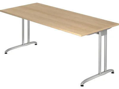 Produktbild von Schreibtisch 180x80cm Eiche
