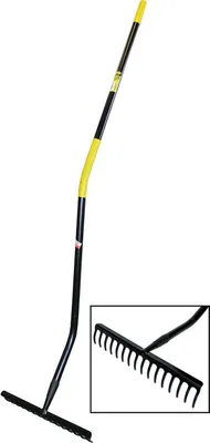 Obrázok produktu pre Ergo-Rechen, Verstärkt, 16-Zahn, Metallstiel - G-200-0402