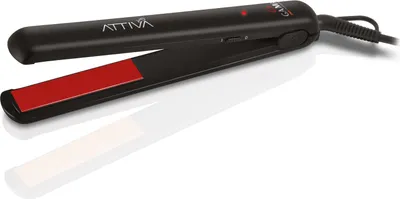 Obrázek produktu pro GA.MA Attiva, Žehlička na vlasy, Teplé, 220 °C, Černá, Turmalín, Poutko k zavěšení
