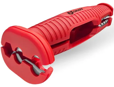 Productafbeelding van Kabelstripper - Striptang - Ronde kabels 3-12 mm - 8-in-1 - Cirkel- en lengtesnijding