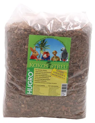 Produktbild von HUGRO® Kokosstreu fein, feine Kokosstreu, ideal für Außengehege, Meerschweinchen, Kaninchen, ohne Schimmelbildung