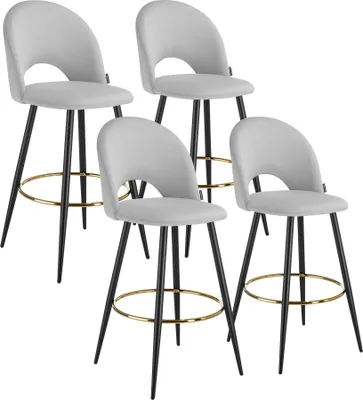 Produktbild von tectake® Barstuhl Sachel 49 x 58 x 110 cm, Belastbarkeit 120 kg