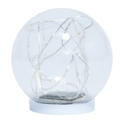 Immagine prodotto di Topool CT229W Sfera solare galleggiante per piscina – Luce LED per giardino e laghetto