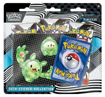 Produktbild von Pokémon Schwarze Blitze Zytomega Tech-Sticker-Kollektion Deutsch