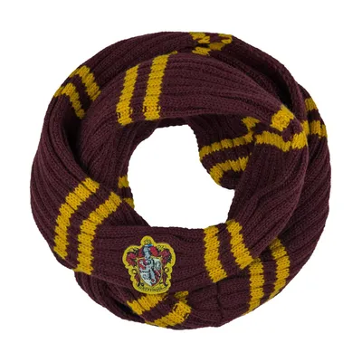 Zdjęcie produktu dla Cinereplicas - Harry Potter - szalik Infinity - ultra miękki - oficjalna licencja - dom Gryffindor - 190 cm - czerwono-czarny