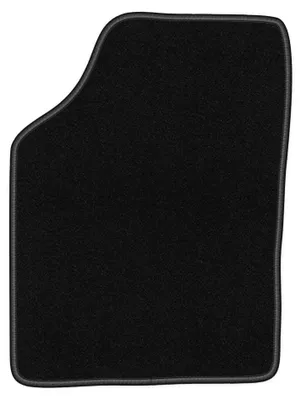 Image de Tapis conducteur en moquette pour Mazda Demio 1996-2003 (à hayon) – 1 pièce, noir, sur mesure – Wielganizator BASIC