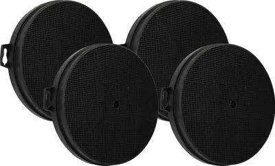 Produktbild von vhbw 4x Aktivkohlefilter kompatibel mit NEG KF959, KF659A+, KF641, KF599EKW, KF599EKB, KF599, KF596EKW, KF596EKB, KF596 Dunstabzugshaube - 21 cm