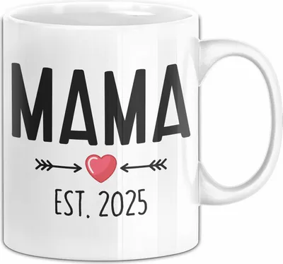 Produktbild von Trendation - Du Wirst Mama 2022 Tasse Geschenk Schwangerschaft Verkünden Mutter Überraschung Baby Kaffeetasse Mutter 2022 (Weiß)