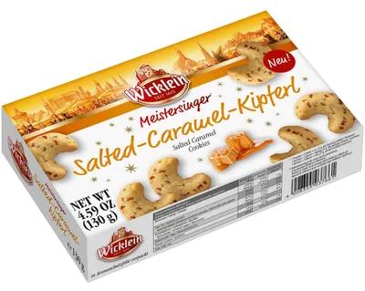 Obrázek produktu pro Wicklein Meistersinger croissant se slaným karamelem v balení 130g