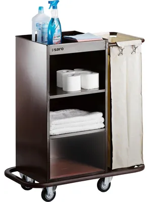 Immagine prodotto di Carrello per il servizio in camera modello Af 260, dimensioni: L 920 x P 450 x H 1120