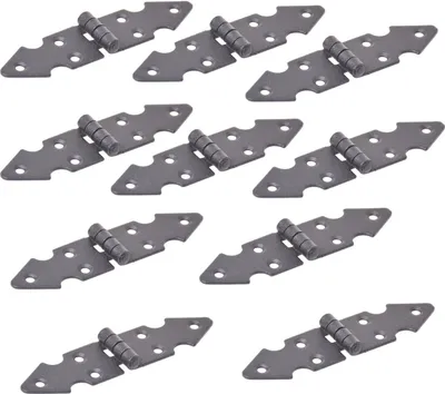 Immagine prodotto di Aqbau set di 10 pezzi cerniera cassa 25x100mm cerniera cassa cerniera tavolo cerniera tavolo cerniera