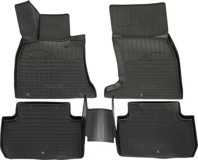 Produktbild von NORM LINERS | 3D Gummimatten Auto Matten Fussmatten Kompatibel mit Kia Stinger ab 2017 4tlg, Individuelle Passform mit Hohem Rand cca 4-5cm, Allwetter,
