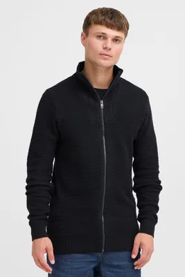 Produktbild von !Solid SDRecone Herren Strickjacke Cardigan mit Stehkragen Reißverschluss Baumwollmischung Regular fit