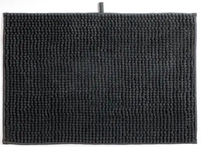 Produktbild von MSV 141611, Grau, Einfarbig, Rechteckig, Mikrofaser, 60 x 40 cm