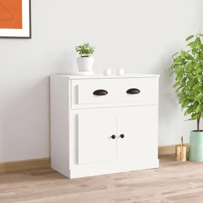 Produktbild von vidaXL Sideboard Weiß 70x35,5x67,5 cm Holzwerkstoff