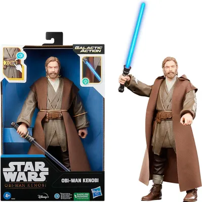 Image de Star Wars figurine interactive Galactic Obi-Wan Kenobi, 30 cm